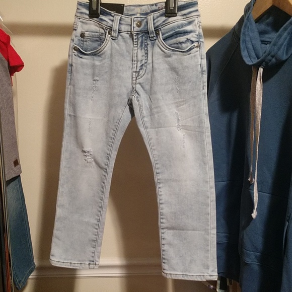 🎈Hot Item 7 For All Mankind Slimmy Jeans,  Sz 4 - Picture 2 of 8